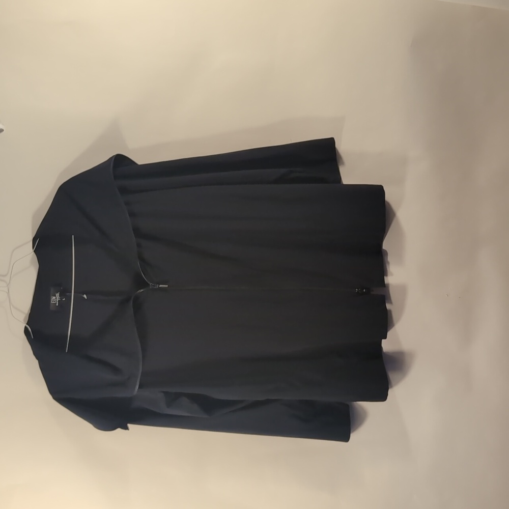 EDW Black Zip-Up Jacket Size Large